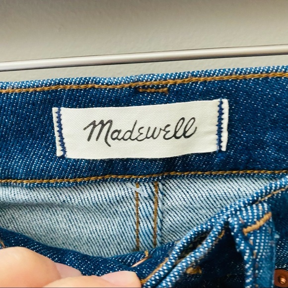 Madewell 10" High Rise Skinny Denim Jens Blue Sz 25 - Picture 8 of 16